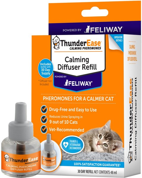 ThunderEase Calming Diffuser Refill for Cats, 30 day, 1 count slide 1 of 4
