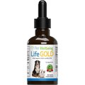Pet Wellbeing Life GOLD Bacon Flavored Liquid Immune Supplement for Cats & Dogs, 2-oz bottle
