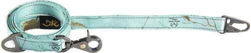 Show full view: Browning Classic Webbing Camo Nylon Reflective Standard Dog Leash, Realtree Xtra Seaglass, 6-ft long, 1-in wide slide 2 of 3