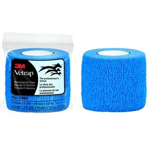 3M VetRap Horse Bandage, 2-in, Blue