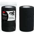 3M VetRap Horse Bandage, 4-in, Black