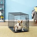 Paws & Pals Oxgord Double Door Collapsible Wire Dog Crate, 36 inch