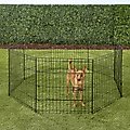 Paws & Pals Collapsible Wire Dog Exercise Pen, 24-in