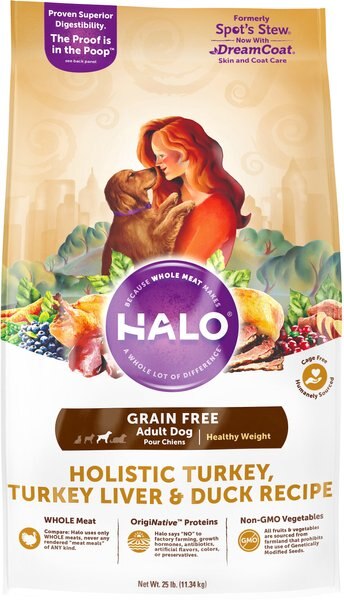Halo Holistic Turkey & Turkey Liver Recipe Sensitive Stomach Dry Cat Food