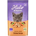 Halo Holistic Chicken & Chicken Liver Recipe Grain-Free Kitten Dry Cat Food, 6-lb bag