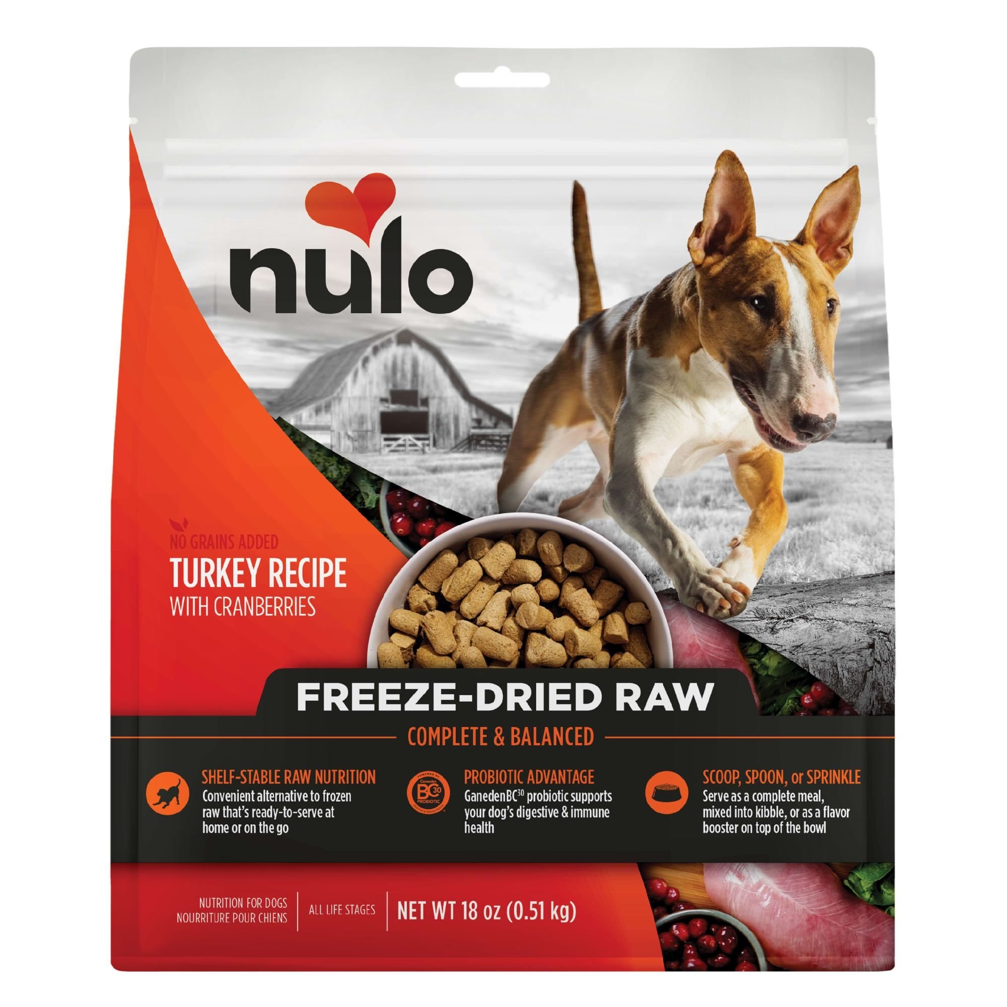 NULO Turkey & Cranberries GrainFree FreezeDried Raw Dog Food reviews