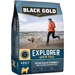 Black Gold Explorer Ocean Catch Formula with Salmon & Whitefish Grain-Free Dry Dog Food, 28-lb bag