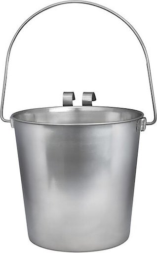 Indipets Heavy Duty Pail with Hooks, 2-qt