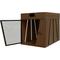 Show in main carousel: Designer Pet Products Lucky Kennels Penny Furniture Style Dog Crate, Dark Wood/Walnut, Medium slide 1 of 3