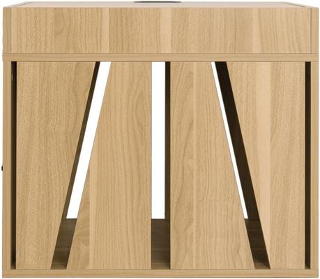 Show full view: Designer Pet Products Lucky Kennels Penny Furniture Style Dog Crate, Light Wood/Oak, Small slide 6 of 8