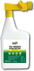 YAYA Organics Tick+Mosquito Ready-to-Use Outdoor Yard Dog Spray, 32-fl oz bottle