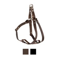 logical leather adjustable dog harness