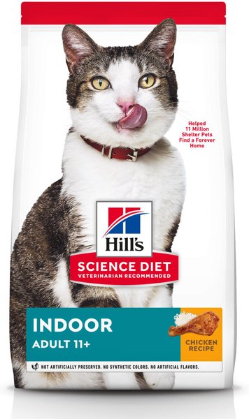 HILL S SCIENCE DIET Senior Adult 11 Indoor Age Defying Dry Cat