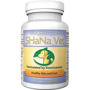 Animal Necessity ShaNa Vet Natural Skin & Coat Dog & Cat Supplement, 45 count