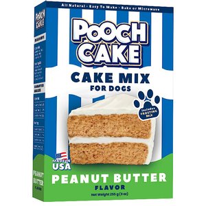 Pooch Cake Wheat-Free Peanut Butter Cake Mix & Frosting Dog Treat, 9-oz box