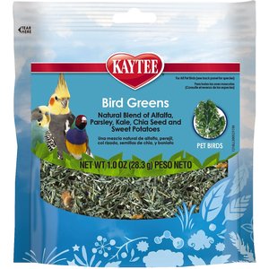 Kaytee Forti-Diet Pro Health Bird Greens Bird Food, 1-oz bag