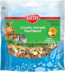 Kaytee Country Harvest Blend Rabbit, Guinea Pig & Chinchilla Treats, 7-oz bag