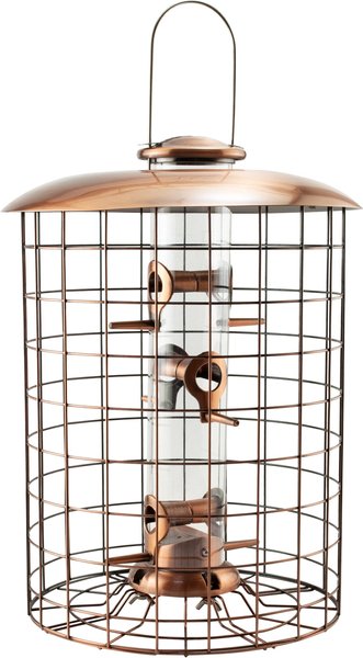 Perky-Pet 3.5 Lb Select-A-Bird Tube Feeder With Copper Finish, 1 Ct