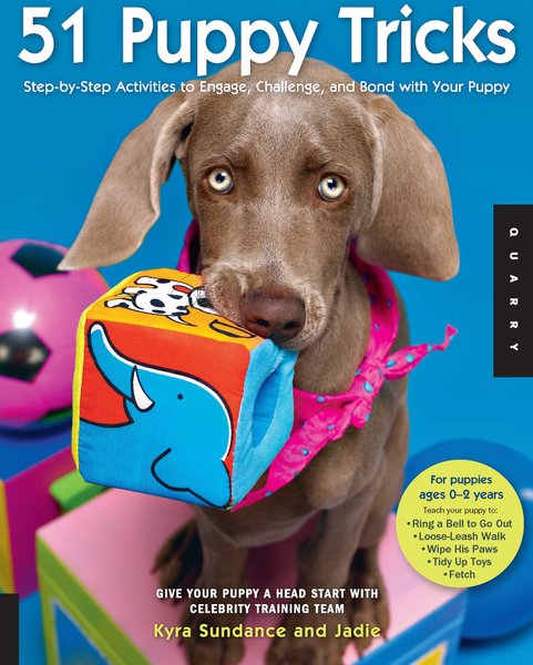 51 Puppy Tricks: Step-by-Step Activities to Engage, Challenge, & Bond with Your Puppy slide 1 of 2