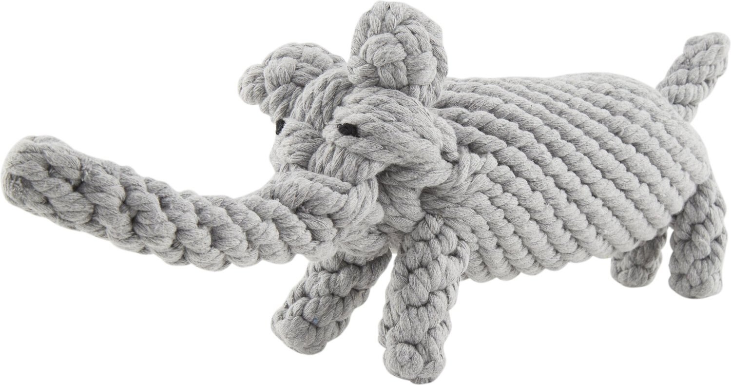 rope elephant dog toy