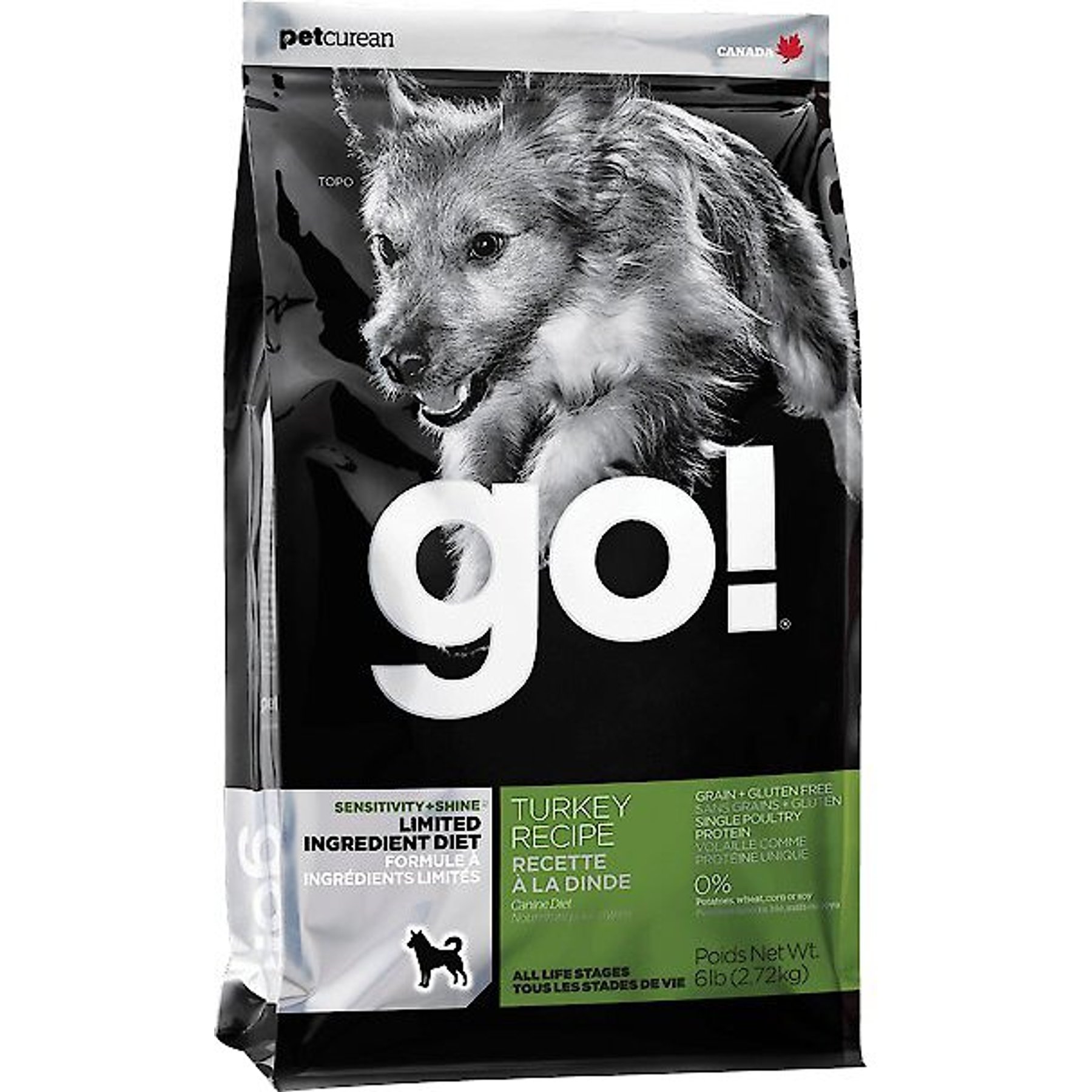 Go and now dog food best sale