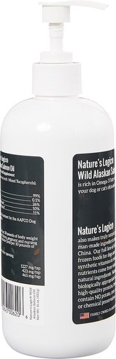 Nature's Logic Wild Alaskan Salmon Oil Dog & Cat Supplement, 16-oz bottle