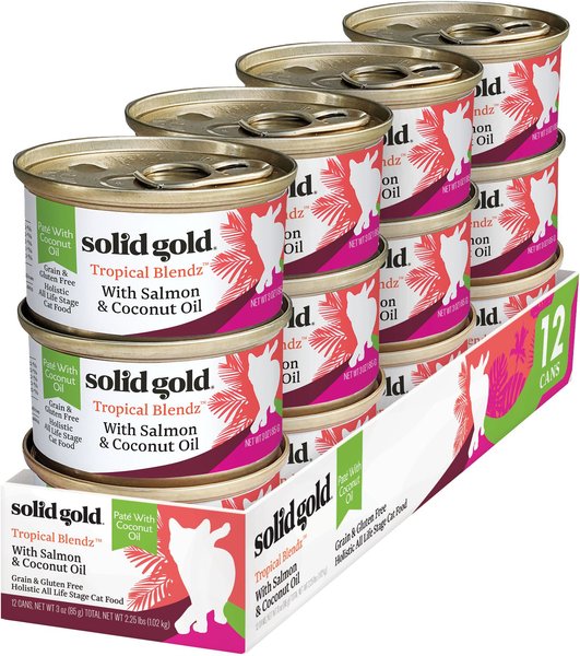 SOLID GOLD Tropical Blendz with Salmon Coconut Oil Pate Grain