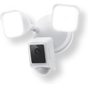 Wyze Cam Floodlight v2 Outdoor Wi-Fi Pet Camera, White