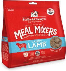 Stella & Chewy's Dandy Lamb Meal Mixers Freeze-Dried Raw Dog Food Topper