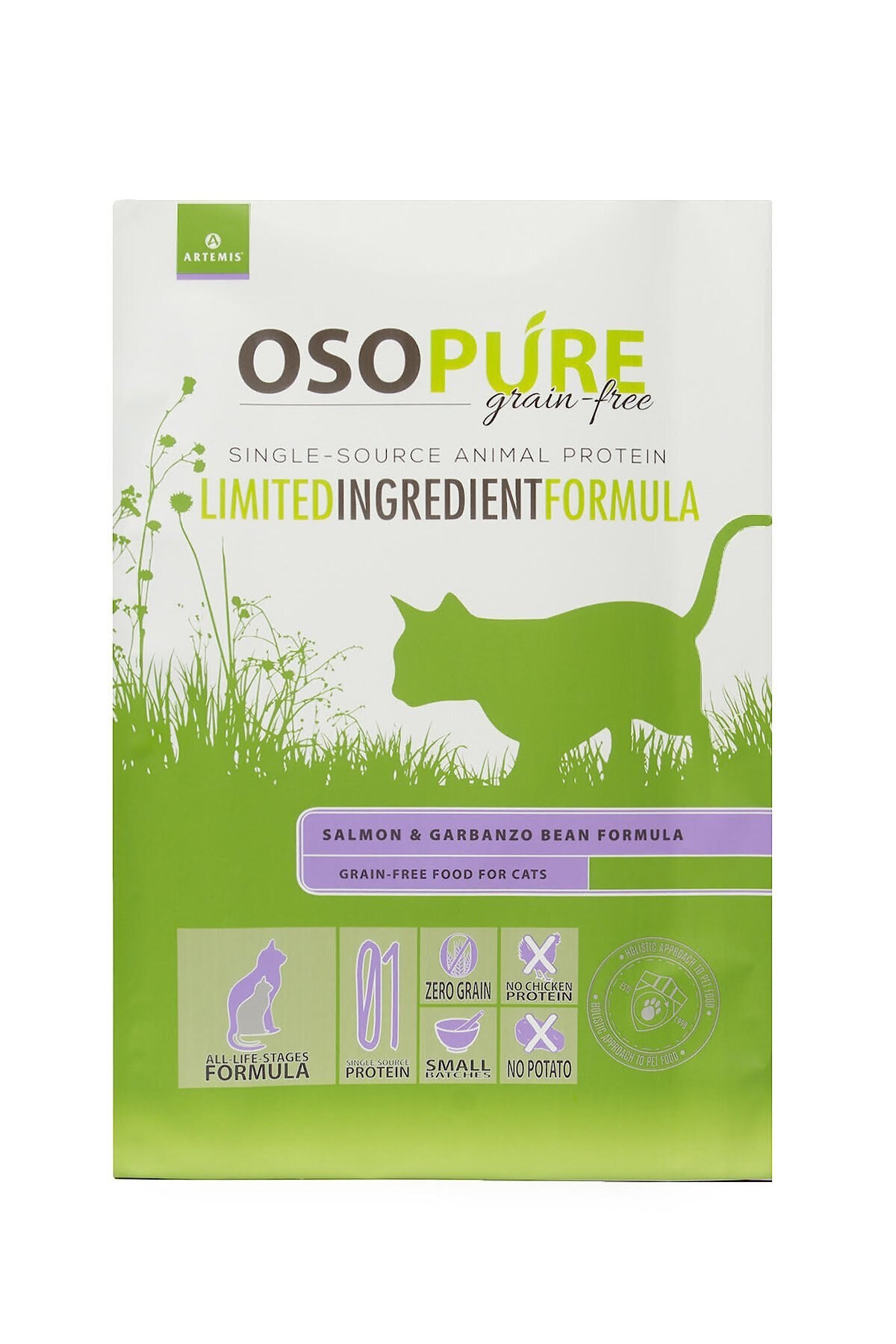ARTEMIS Osopure GrainFree Limited Ingredient Salmon & Garbanzo Bean