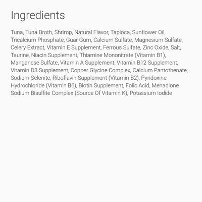 Show full view: Artemis Osopure Tuna & Shrimp Recipe in Gravy Grain-Free Canned Cat Food, 3-oz can, case of 24 slide 4 of 5