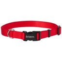Frisco Solid Nylon Dog Collar, Red, Large: 18 to 26-in neck, 1-in wide