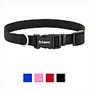 Frisco Solid Nylon Dog Collar, Black, Medium: 14 to 20-in neck, 3/4-in wide