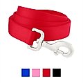 Frisco Solid Nylon Dog Leash, Red, Large: 6-ft long, 1-in wide