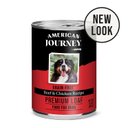 American Journey Beef & Chicken Recipe Grain-Free Canned Dog Food, 12.5-oz can, case of 12