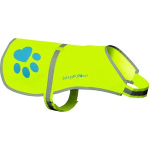 SafetyPUP XD Urban Reflective Dog Vest, Yellow, Medium