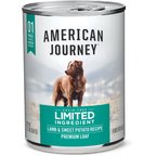 American Journey Limited Ingredient Diet Lamb & Sweet Potato Recipe Grain-Free Canned Dog Food, 12.5-oz, case of 12