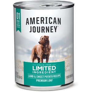 American Journey Limited Ingredient Diet Lamb & Sweet Potato Recipe Canned Dog Food