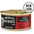 American Journey Pate Beef & Chicken Recipe Grain-Free Canned Cat Food