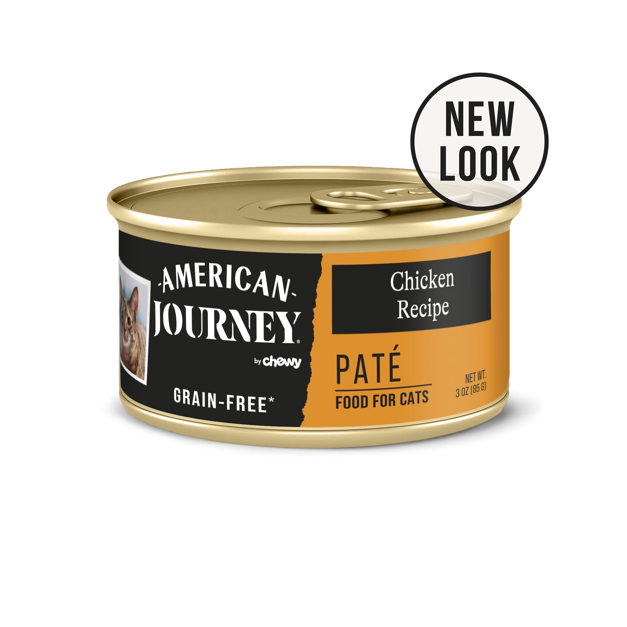 AMERICAN JOURNEY Pate Chicken Recipe Grain Free Canned Cat Food