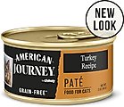 American Journey Pate Turkey Recipe Grain-Free Canned Cat Food, 3-oz, case of 24