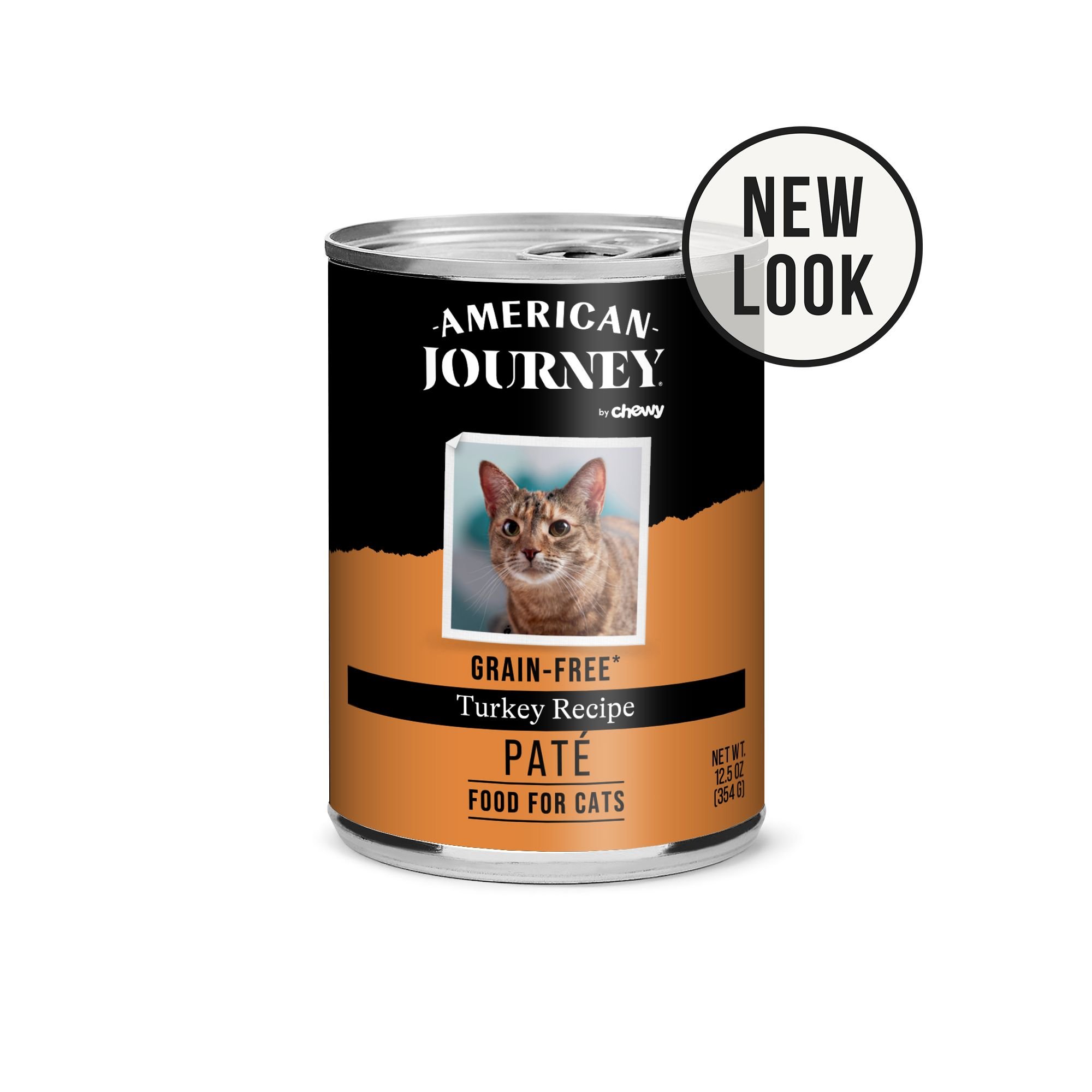 AMERICAN JOURNEY Pate Turkey Recipe Grain Free Canned Cat Food