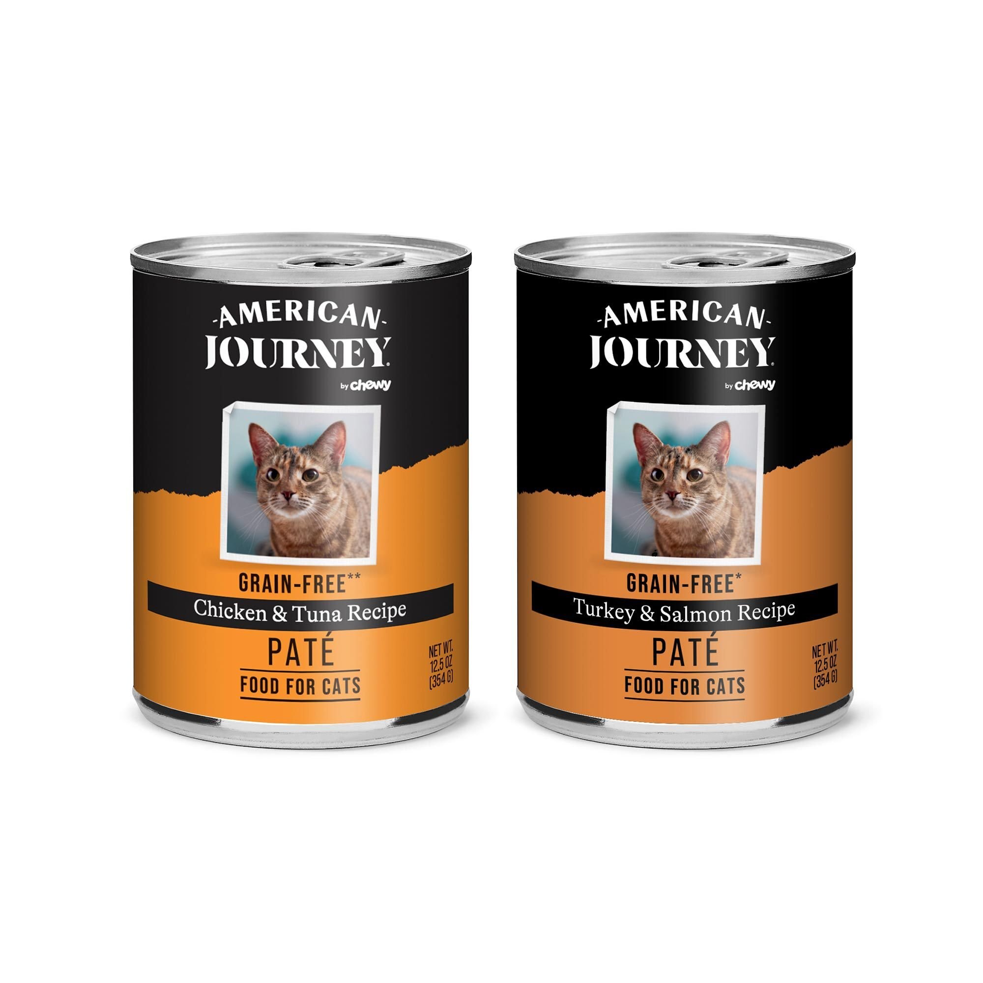 AMERICAN JOURNEY Paté Poultry & Seafood Variety Pack GrainFree Canned