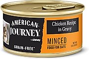 American Journey Minced Chicken Recipe in Gravy Grain-Free Canned Cat Food, 3-oz, case of 24