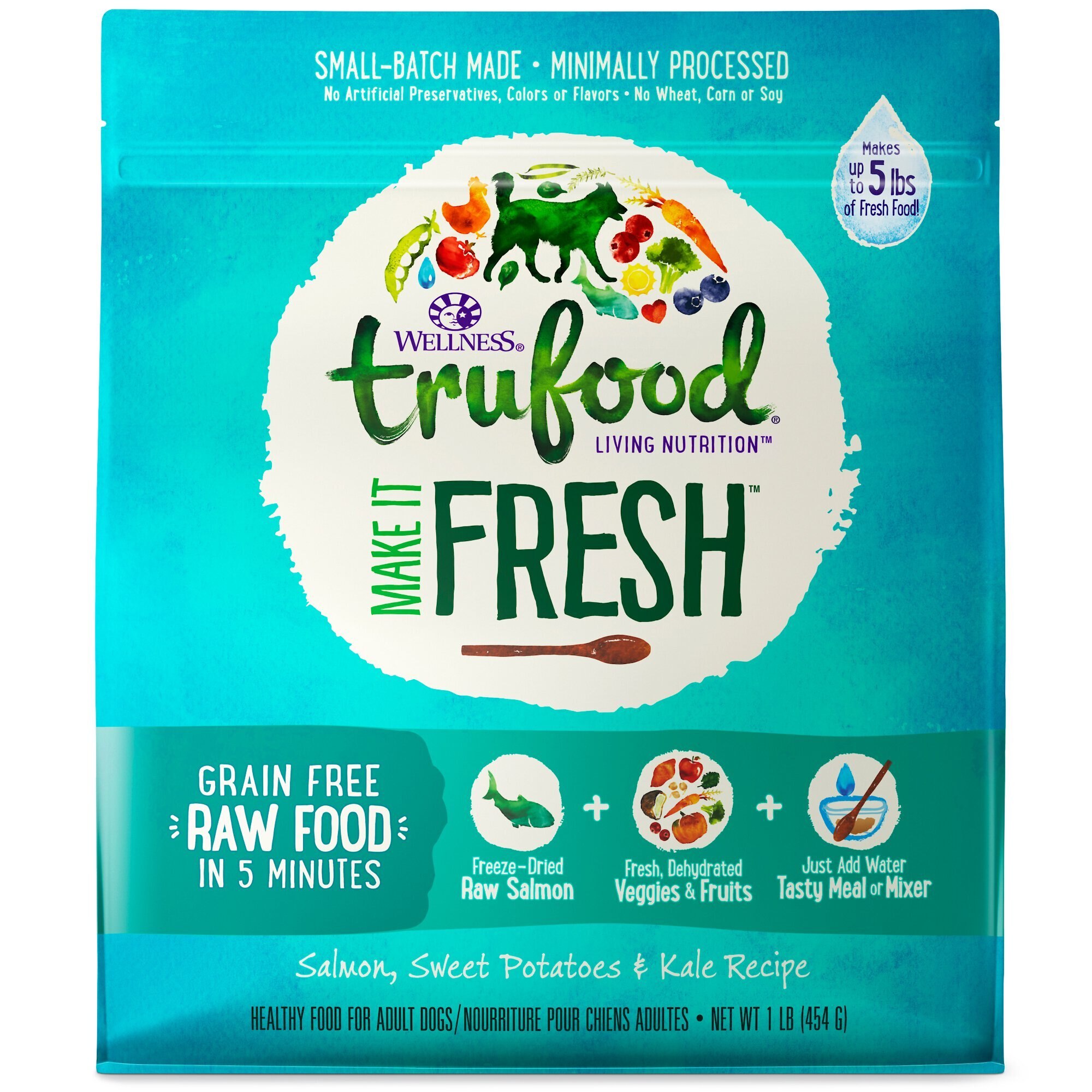 Is this food a powdered consistency or is it more like dry kibble