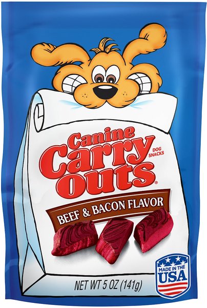 Canine Carry Outs Beef & Bacon Flavor Dog Treats