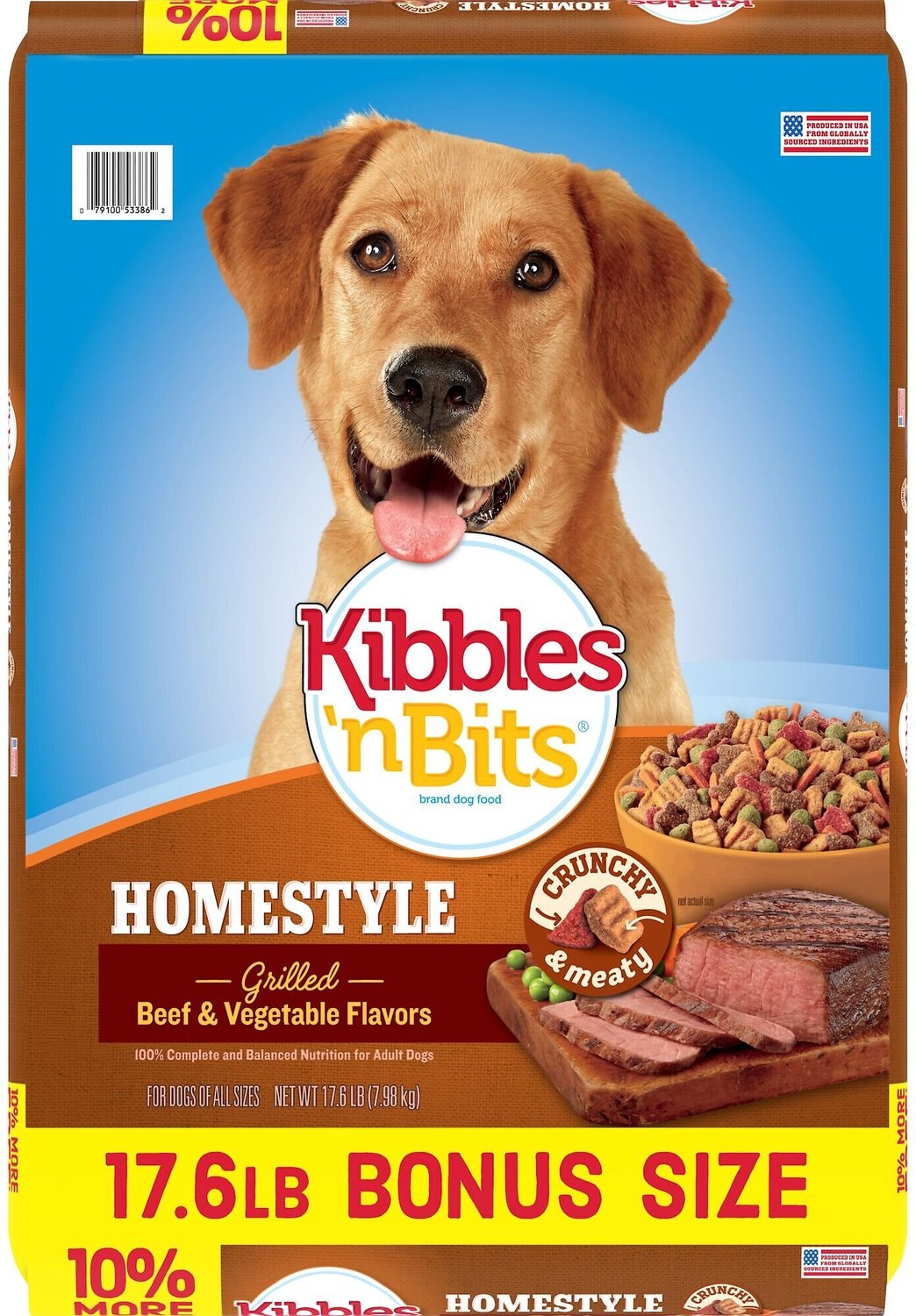 kibbles and bits homestyle dog food