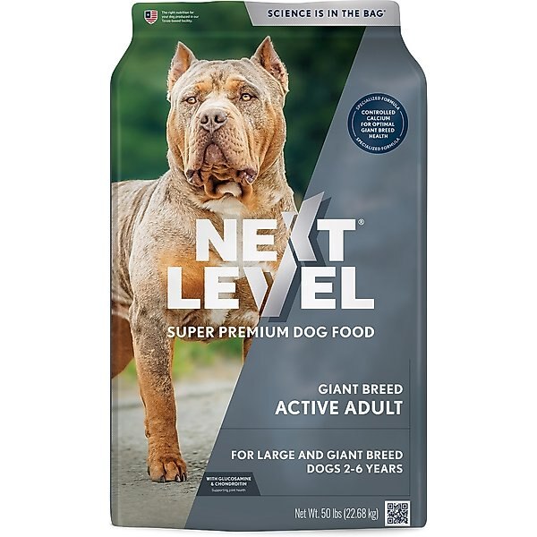 Next Level Super Premium Dog Food NEXT LEVEL SUPER PREMIUM PET FOOD Active Adult Gluten-Free Chicken Dry