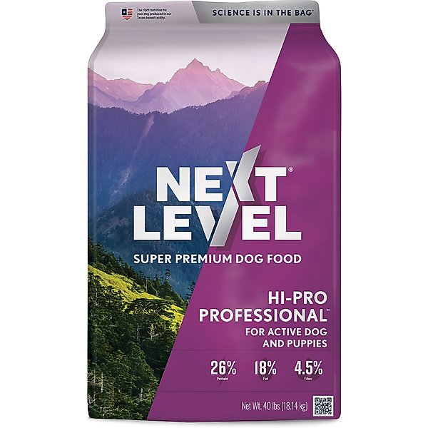Next Level Super Premium Pet Food NEXT LEVEL SUPER PREMIUM PET FOOD Hi-Pro Professional Adult Gluten-Free