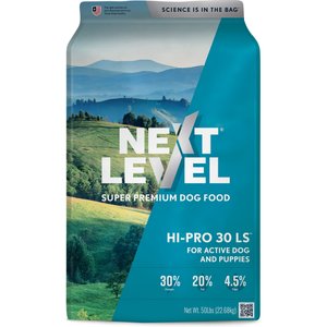 Next Level Super Premium Pet Food Hi-Pro 30 LS Adult Gluten-Free Beef Dry Dog Food, 50-lb bag
